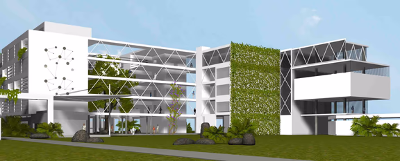 The architect’s design of Sunship