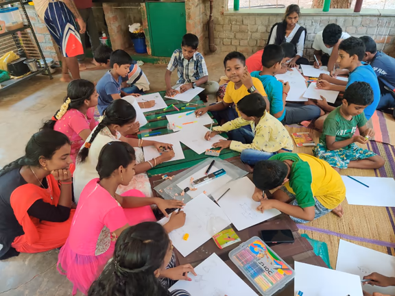 Studying at Kuilai Kalvi Koodam