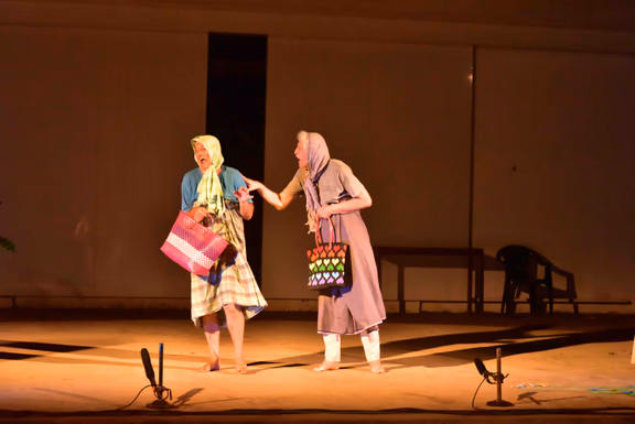 Otto and Wazo dressed to the nines