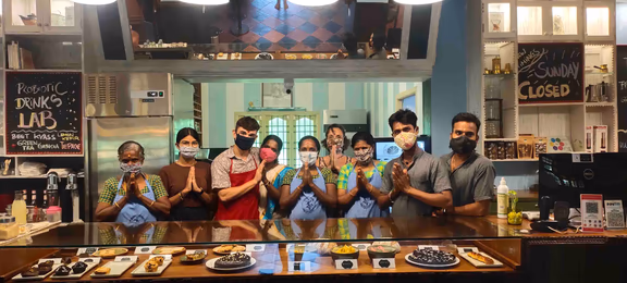 The staff of Marc’s Coffee