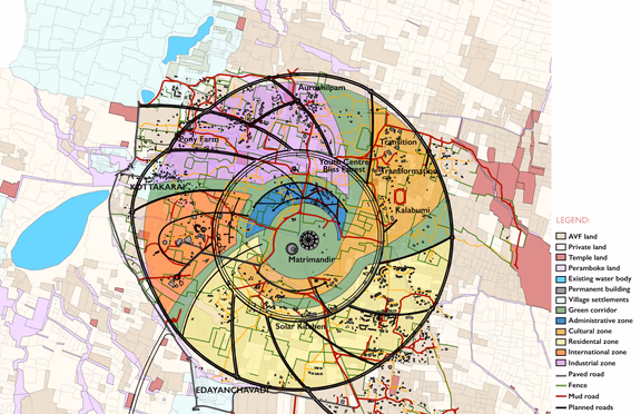 1 Map of Auroville