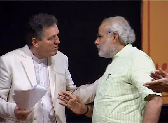 Francois with PM Modi