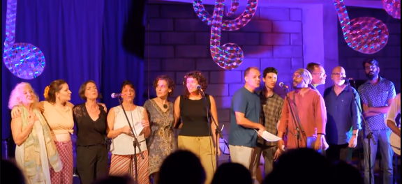 The finale ‘We are the World’ sung by the performers