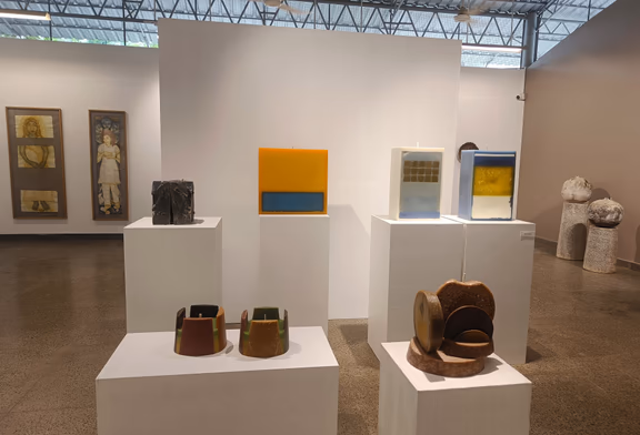 A view of the Maji exhibition room