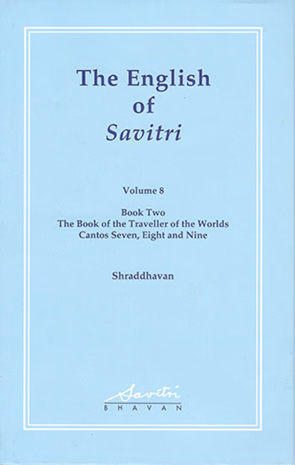 Cover - The English of Savitri, Volume 8