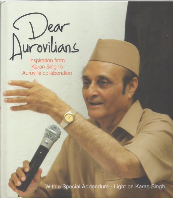 Cover - Dear Aurovilians