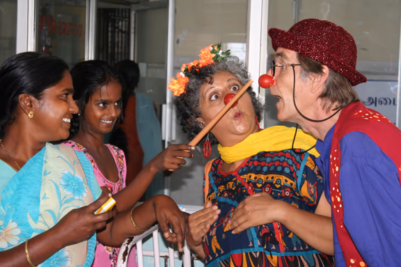 At the Institute of Child Health, Chennai