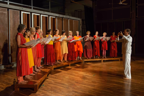 The Auroville Harmonies women’s choir