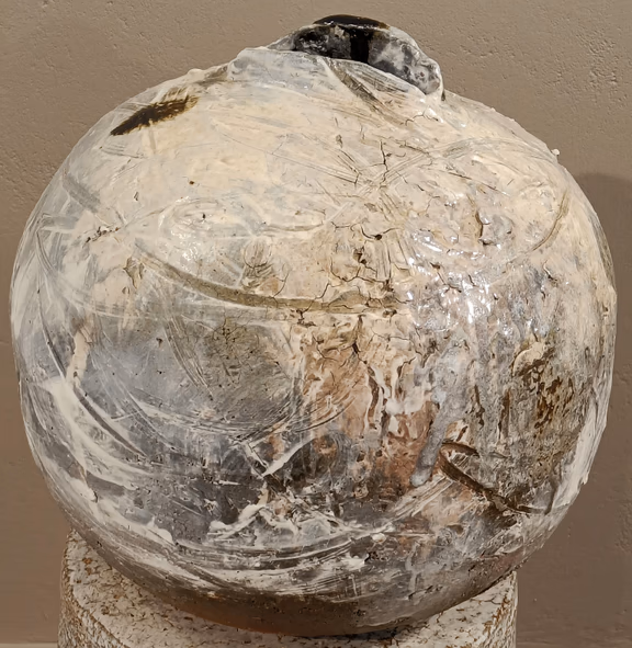 Ceramic artwork by  Indrani Singh Cassime