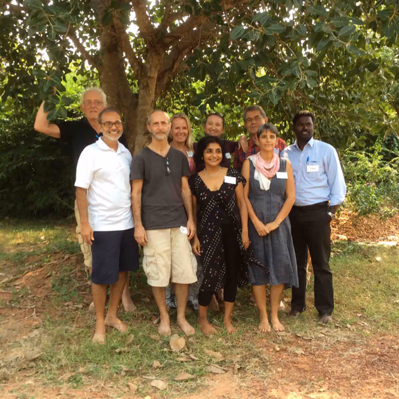 The new members of the Funds and Assets Management Committee. From left: Yuval, Chandresh, Lyle, Stephanie, Bindu, Chali, UIIi, Amy and Prabhu