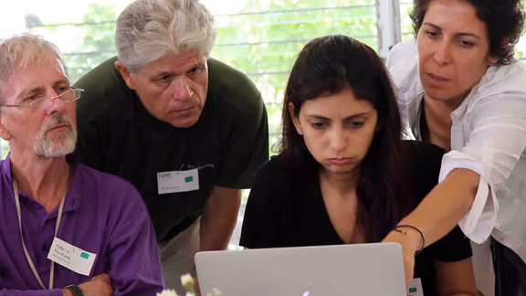 Small groups working together