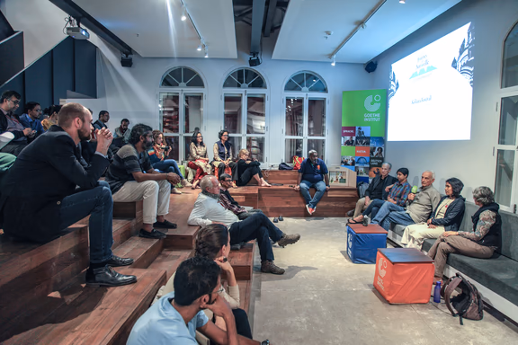 “Turning Points” session with storytellers Roger, Ankita, Frederick, Uma and Amy