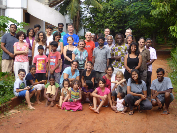 Some of the residents of Courage community