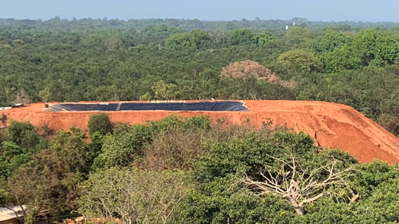 The Lake on the hill