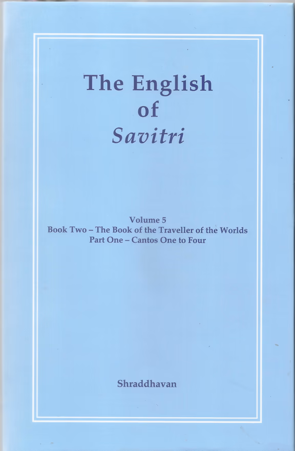 Cover - The English of Savitri, Volume 5
