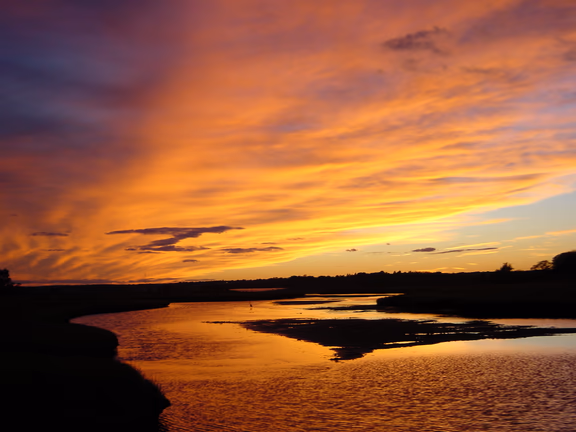 1 Dawn at Zeek’s Creek salt marsh, Conanicut Island, RI, USA