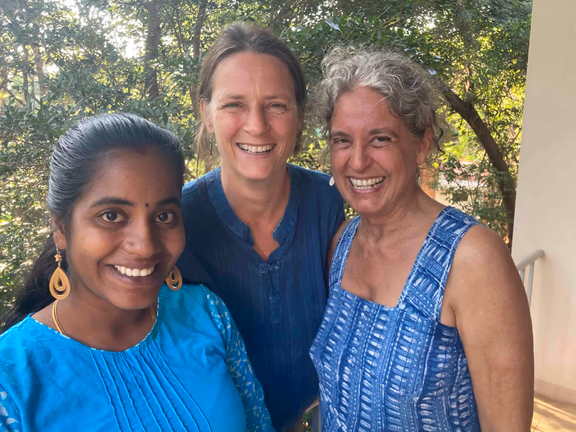 2 The women behind EcoFemme: from left Kalvi, Jessamijn and Kathy