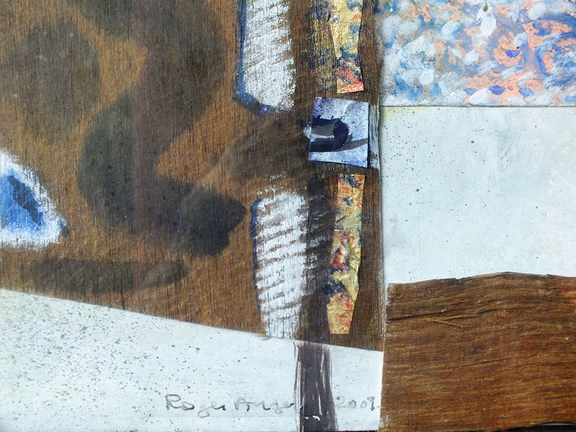 Closeup of gifted artwork