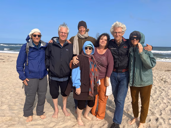 The Board of AVI USA. From left: Bill Leon – Secretary, Julian Lines, Matthew Andrews – President, Maggie Greer, Binah Thillairajah – Vice President, Jack Alexander and Mary Alexander – Treasurer. Not in photo: Flavia Montenegro and Judi Checo